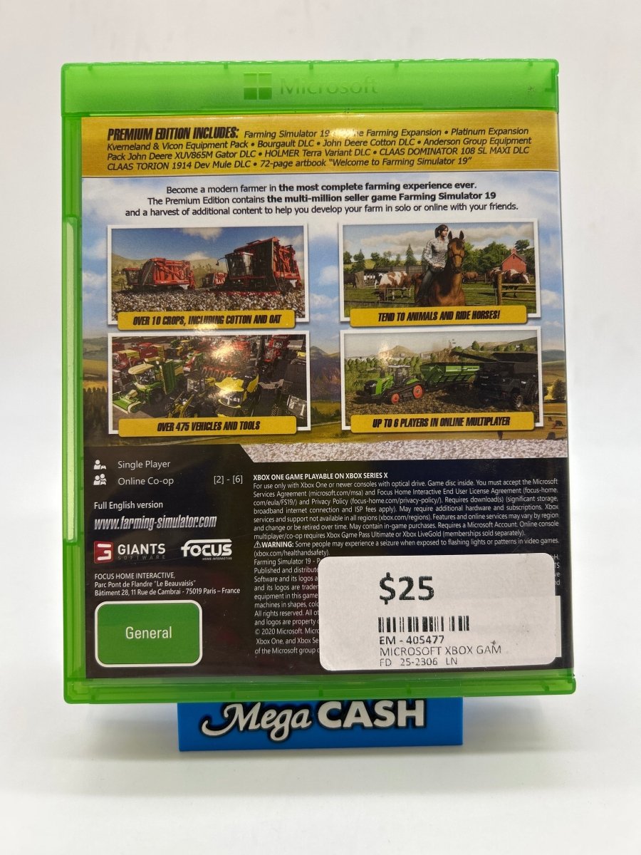 Farming Simulator 19 for Xbox one - Mega Cash Sydney