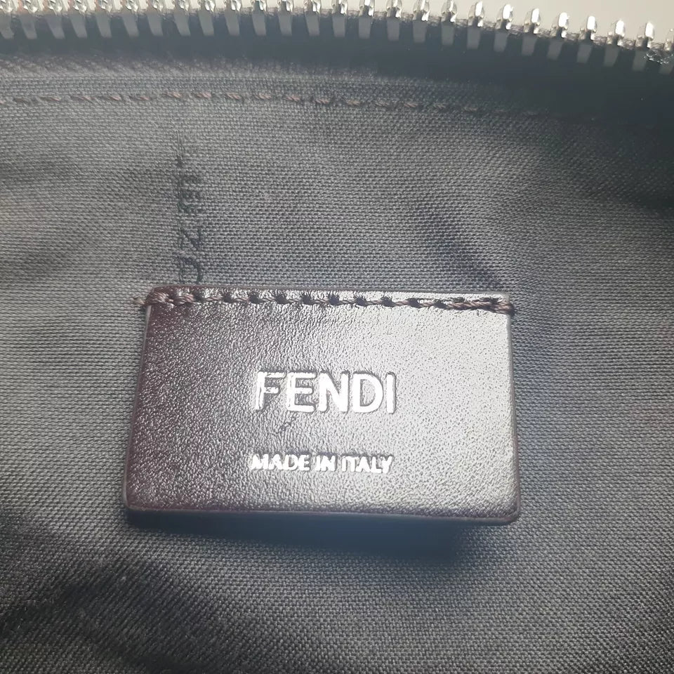 FENDI - Medium Duffle - FF Jacquard Fabric Large Bag - 7VA496AG0MF19KW - Brown - Mega Cash Sydney