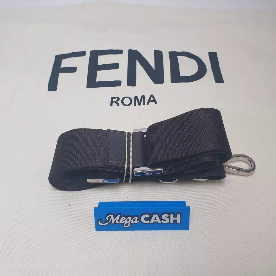 FENDI - Medium Duffle - FF Jacquard Fabric Large Bag - 7VA496AG0MF19KW - Brown - Mega Cash Sydney