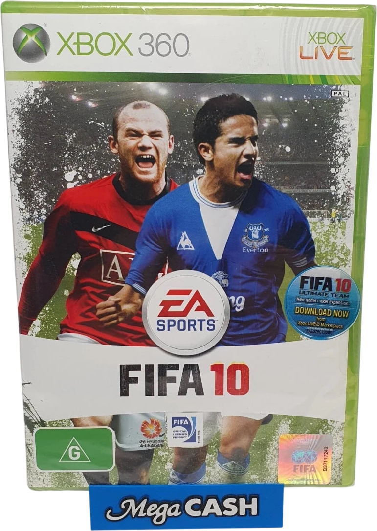 FIFA 10 - Xbox 360 Game - Mega Cash Sydney