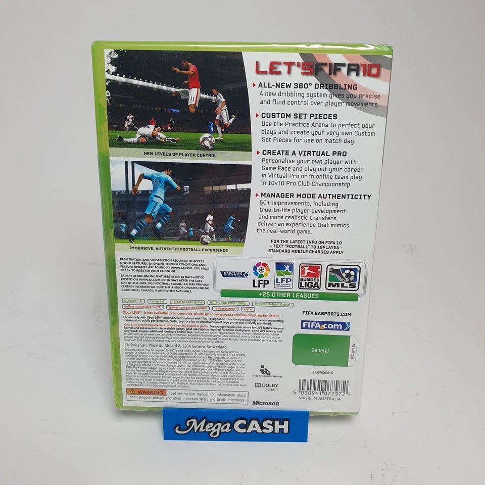 FIFA 10 - Xbox 360 Game - Mega Cash Sydney