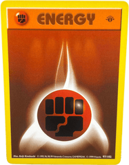 Fighting Energy 97/102 1st Edition Shadowless Base Set 1999 NM - Mega Cash Sydney