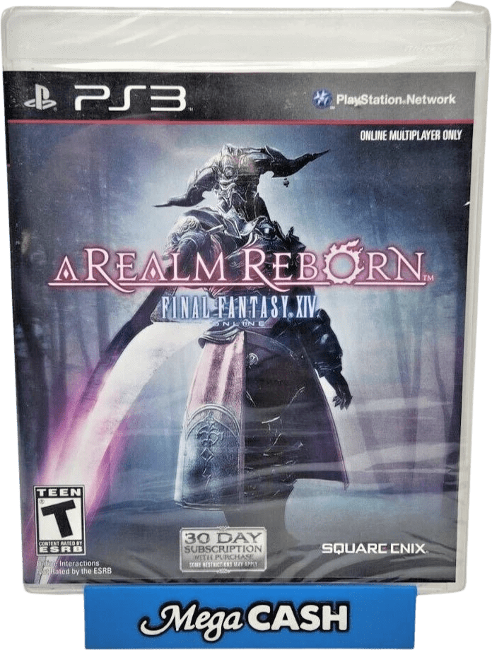Final Fantasy XIV - A Realm Reborn - 2 - PS3 PlayStation 3 Game - NEW! Sealed - Mega Cash Sydney