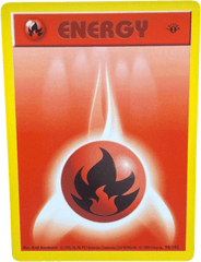 Fire Energy 98/102 1st Edition Shadowless Base Set 1999 NM - Mega Cash Sydney