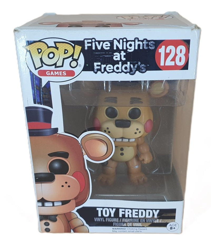 Five Nights at Freddy - Funko POP! Game - Toy Freddy - Figure 128 - Mega Cash Sydney