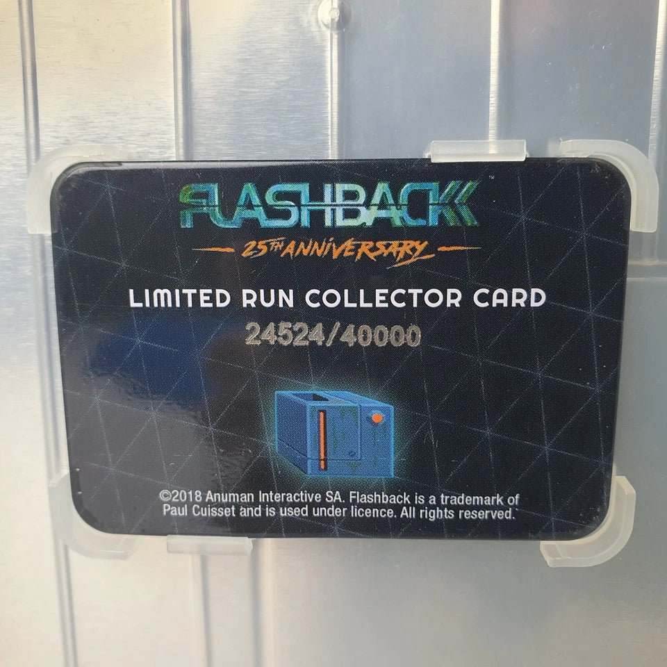 Flashback : 25th Anniversary - Collectors Edition - Nintendo Switch Game - Mega Cash Sydney