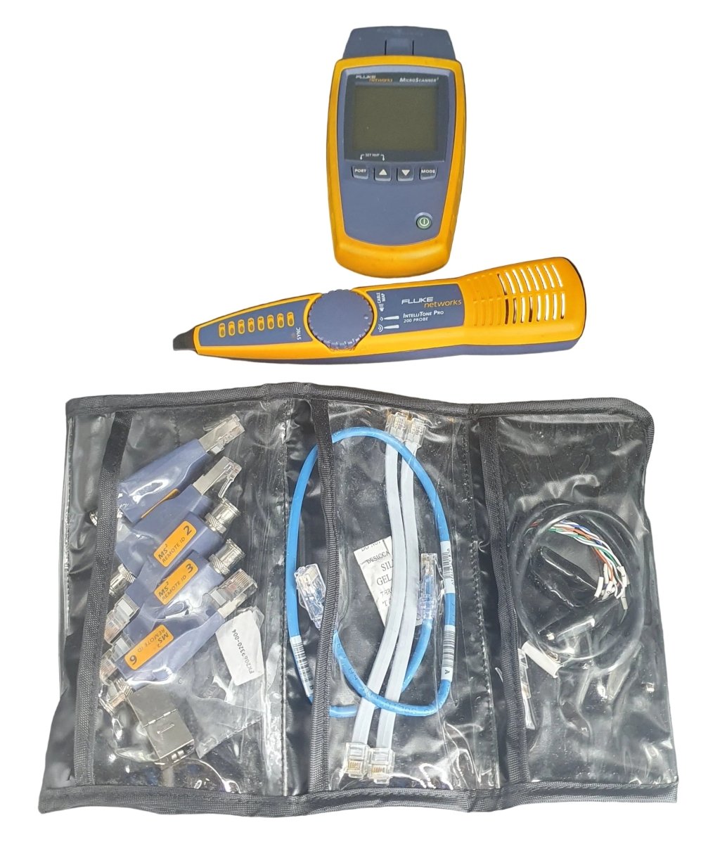 Fluke Networks MicroScanner 2 + Intellitone Pro 200 Probe - Mega Cash Sydney
