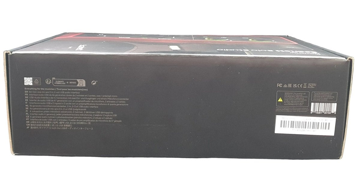 FOCUSRITE - Scarlett Solo Studio - 4th Generation - Mega Cash Sydney