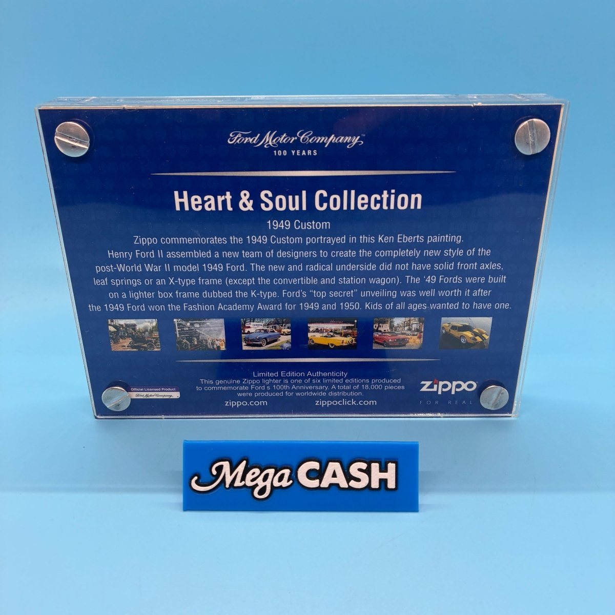 Ford 100 Year Anniversary Zippo Lighter Set - 1949 Ford - 20386 - Mega Cash Sydney