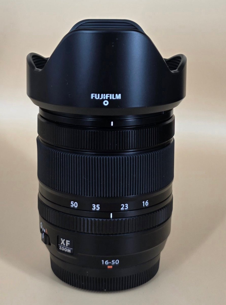 Fujifilm Lens XF Zoom 16 - 50mm with Lens Hood - In Excellent Condition - Mega Cash Sydney