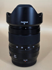 Fujifilm Lens XF Zoom 16 - 50mm with Lens Hood - In Excellent Condition - Mega Cash Sydney