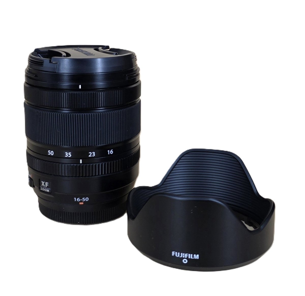 Fujifilm Lens XF Zoom 16 - 50mm with Lens Hood - In Excellent Condition - Mega Cash Sydney