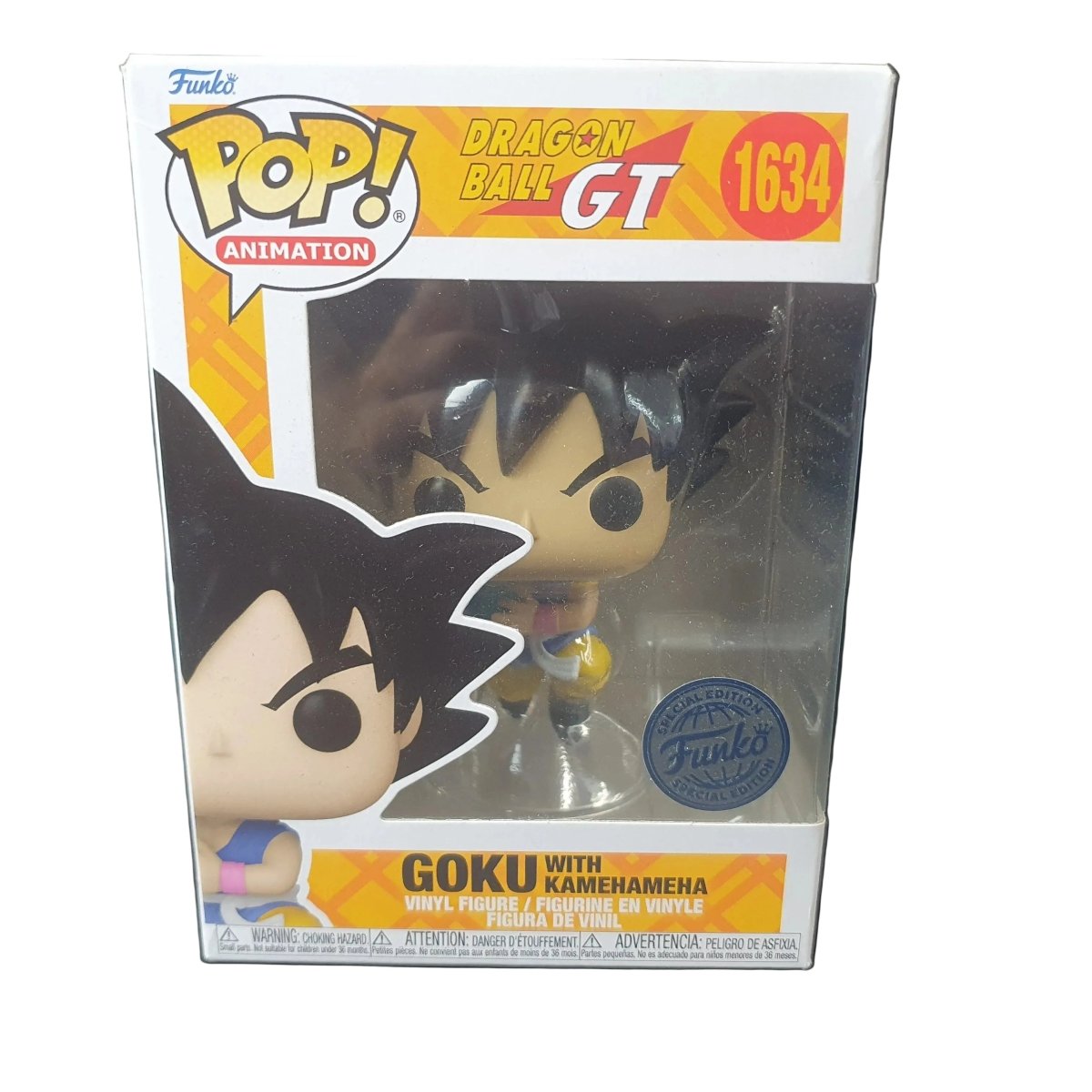Funko Pop! Animation: Dragon Ball GT : Goku with Kamehameha - Vinyl Figure 1634 - Mega Cash Sydney