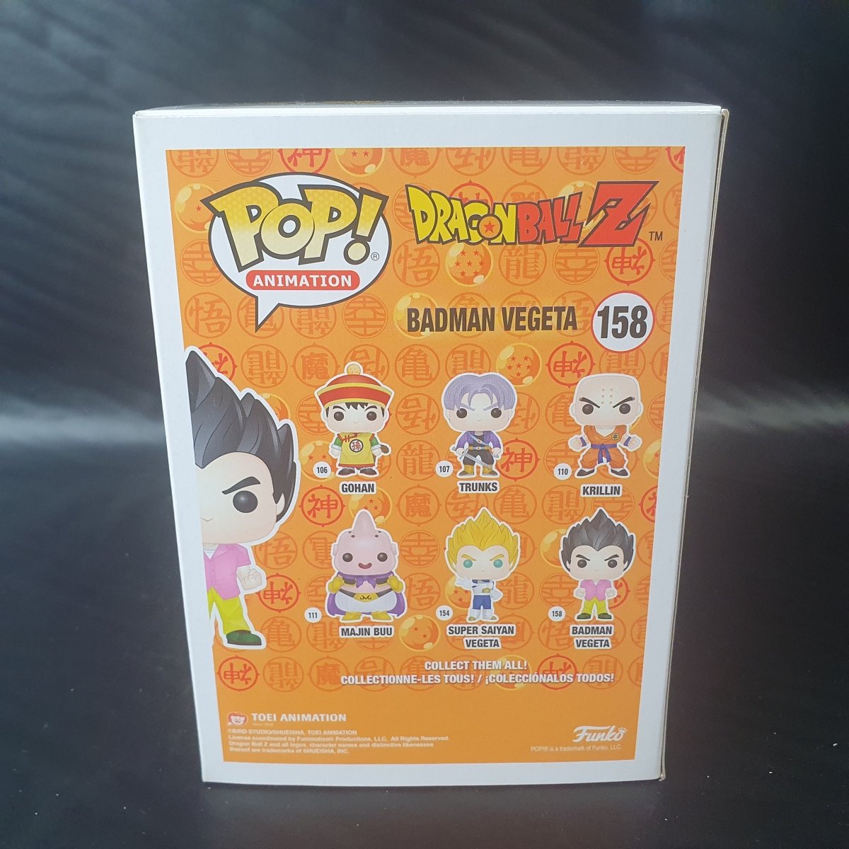 Funko Pop! Animation: Dragon Ball Z : Badman Vegeta - Vinyl Figure 158 - Mega Cash Sydney