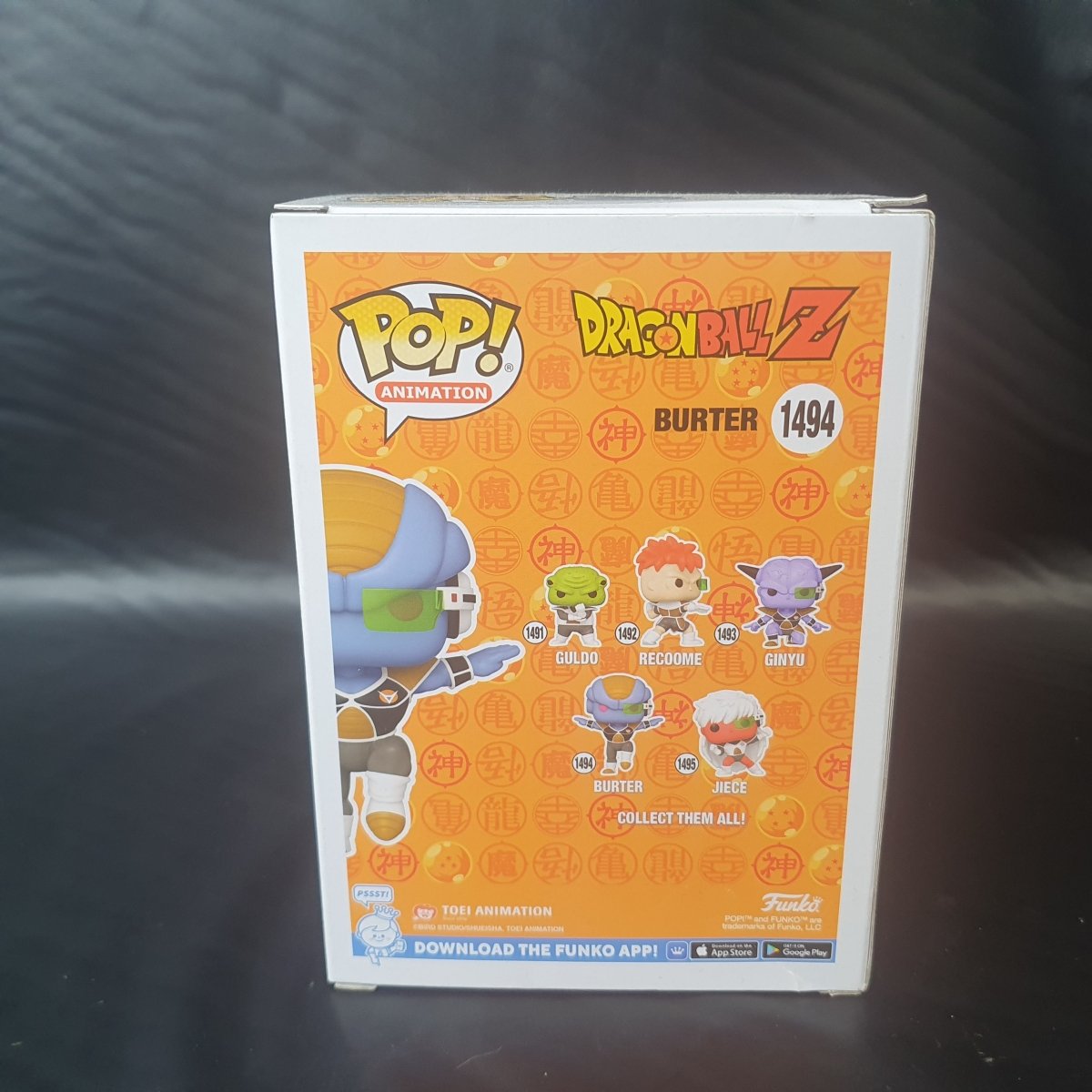 Funko Pop! Animation: Dragon Ball Z - Burter - Vinyl Figure 1494 - Mega Cash Sydney