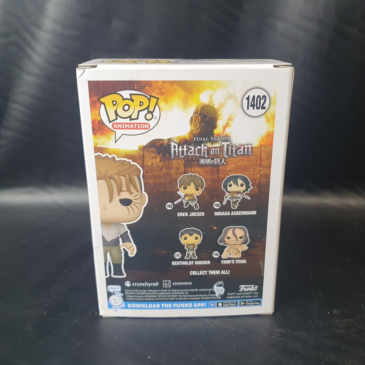 Funko Pop! Animation : Final Season : Attack on Titan : Porco Galliard - Vinyl Figure 1402 - Mega Cash Sydney