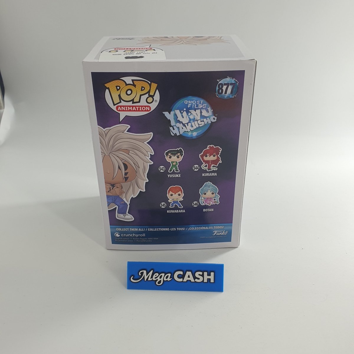 Funko POP! - Animation - Ghost Files Yu Yu Hakusho - Yusuke - 877 - Mega Cash Sydney