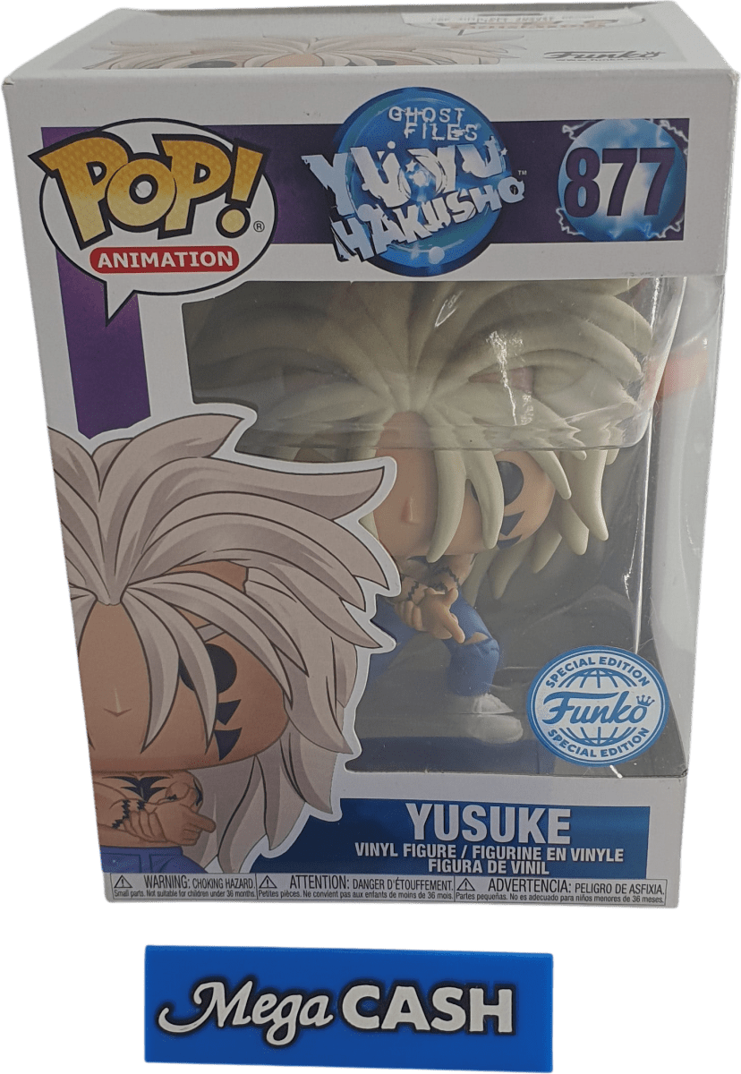 Funko POP! - Animation - Ghost Files Yu Yu Hakusho - Yusuke - 877 - Mega Cash Sydney