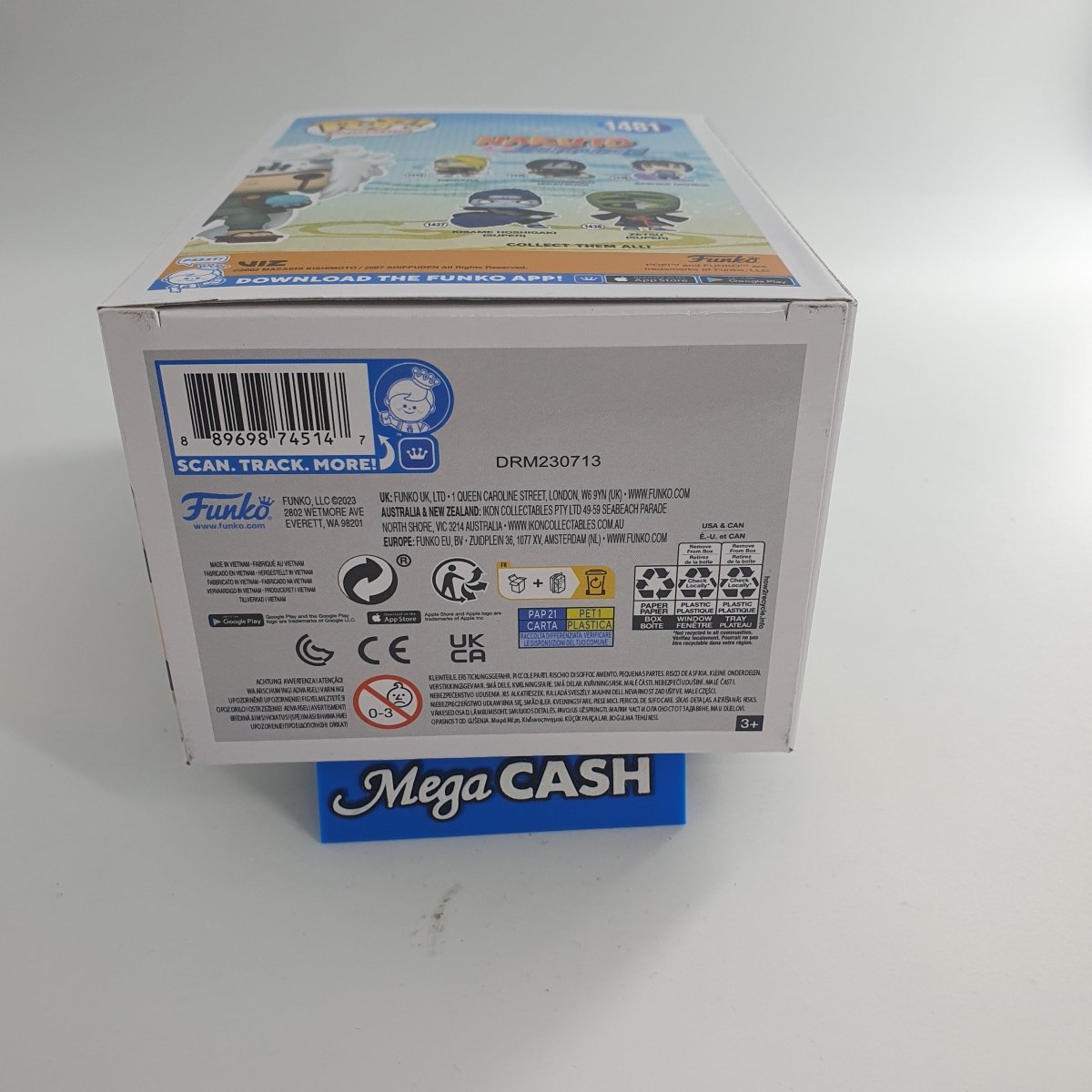 Funko POP! - Animation - Naruto Shippuden - Jiraiya - 1481 - Mega Cash Sydney