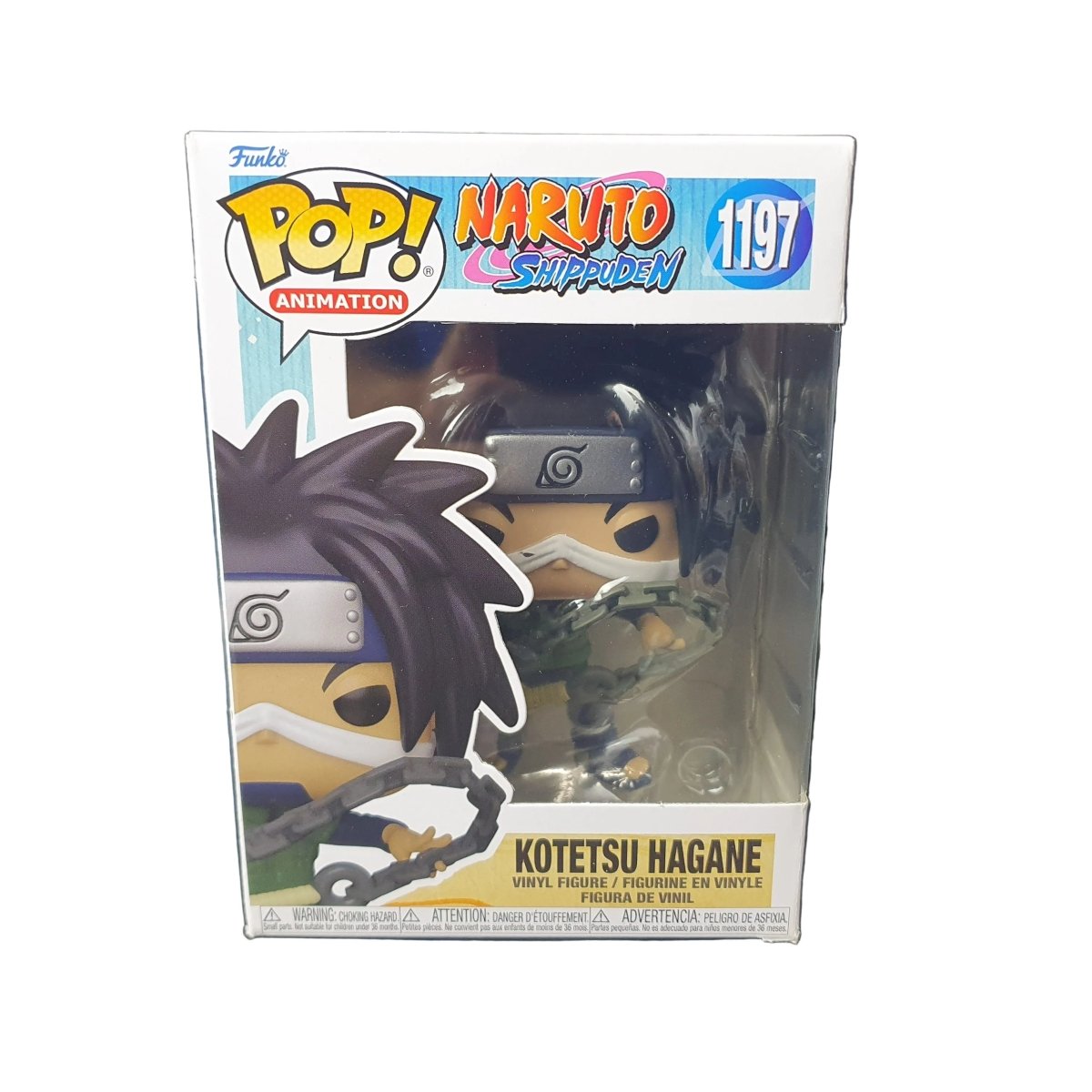 Funko POP! Animation: Naruto Shippuden: Kotetsu Hagaine : Vinyl Figure 1197 - Mega Cash Sydney