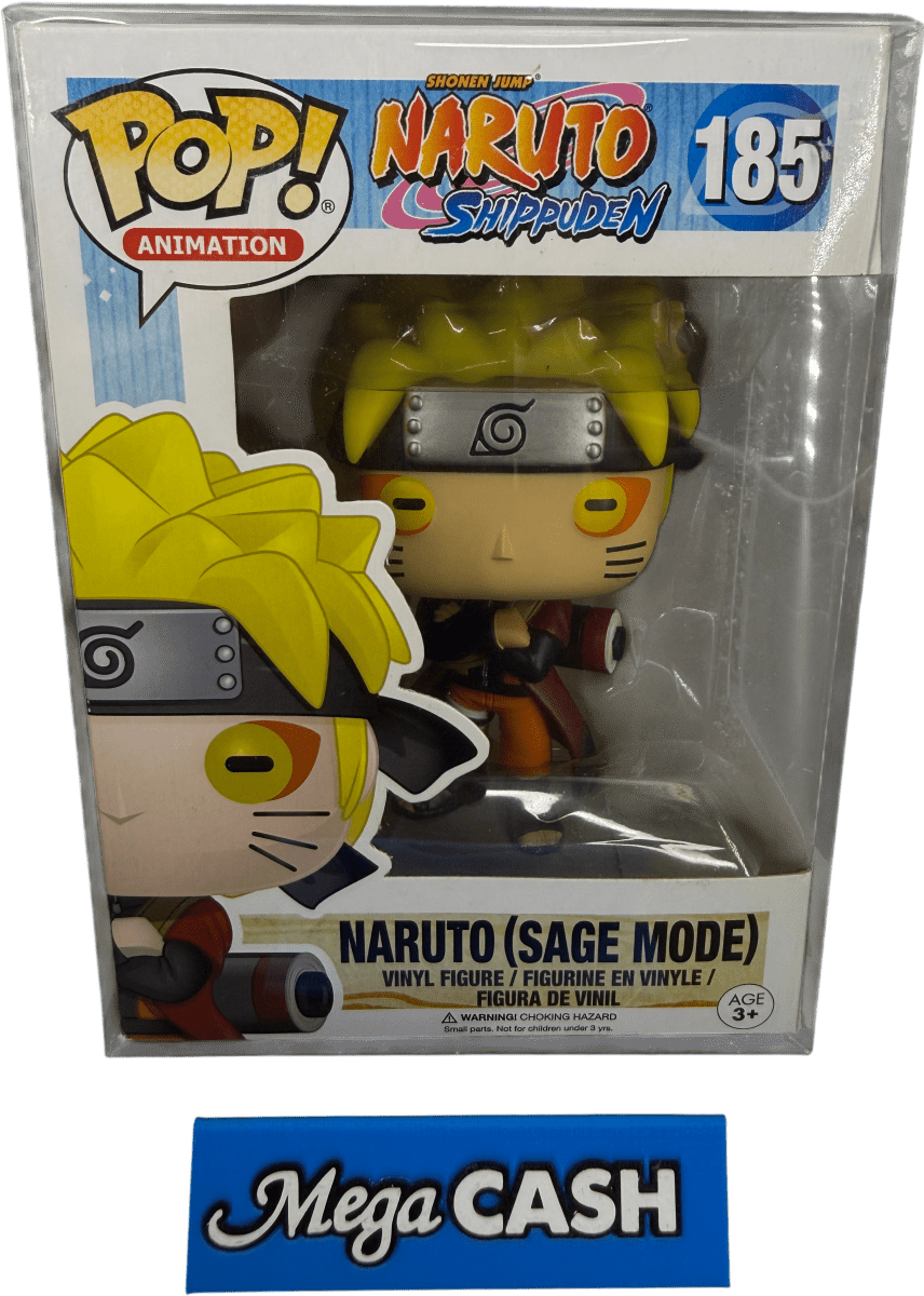 Funko POP! Animation - Naruto Shippuden - Naruto (Sage Mode) 185 - Mega Cash Sydney