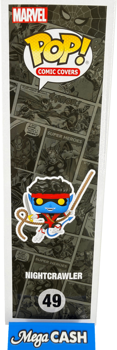 Funko POP! Comic Covers - Marvel Nightcrawler 49 - Mega Cash Sydney