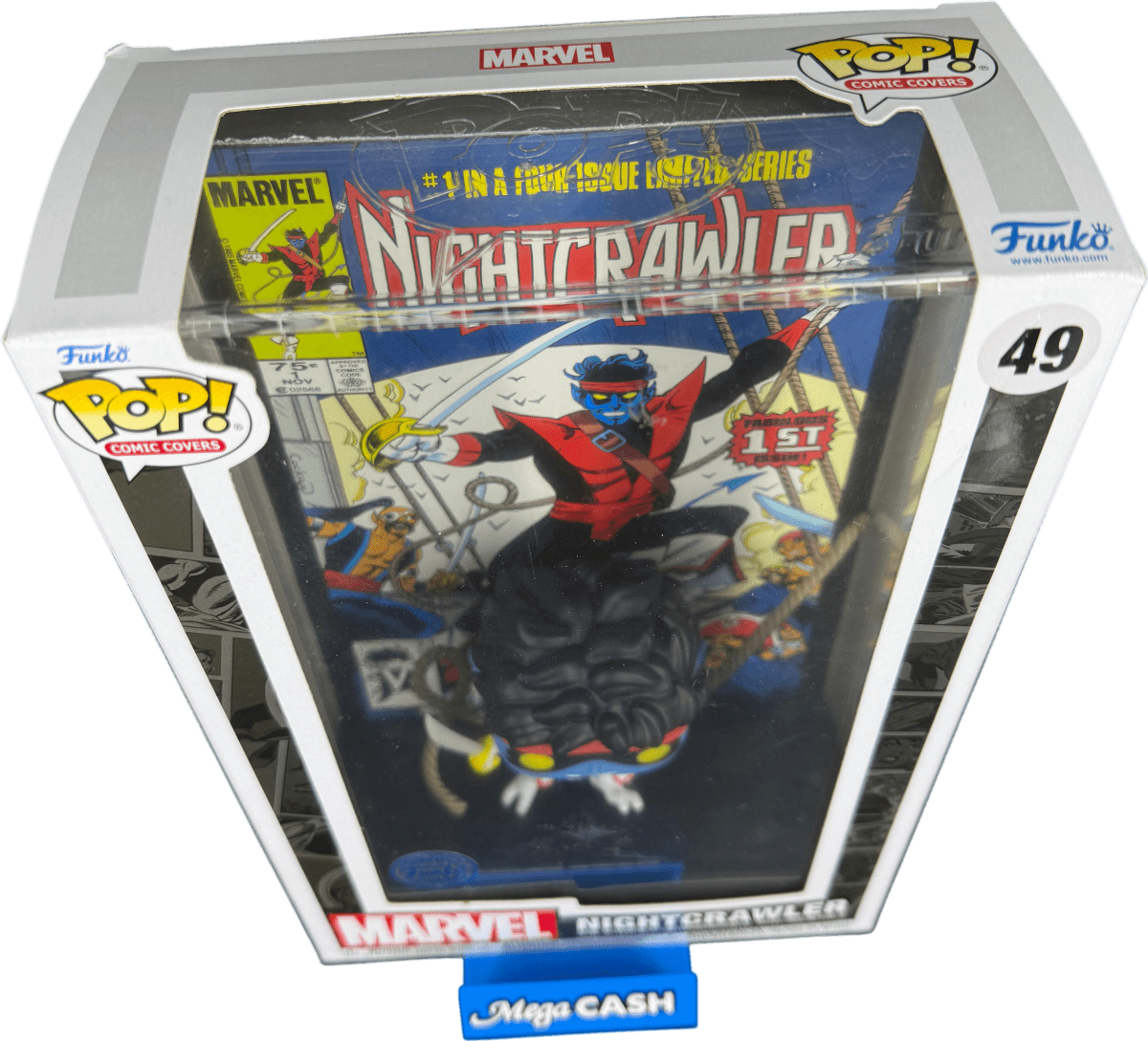 Funko POP! Comic Covers - Marvel Nightcrawler 49 - Mega Cash Sydney