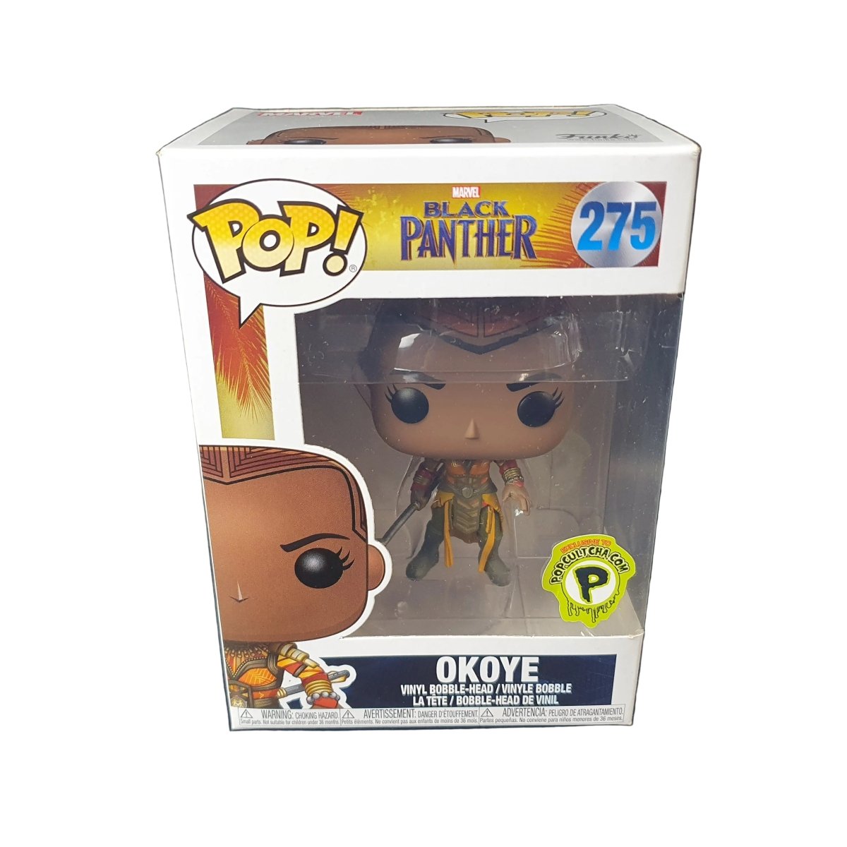 Funko Pop! Marvel : Black Panther : Okoye : Vinyl Figure 275 - Mega Cash Sydney