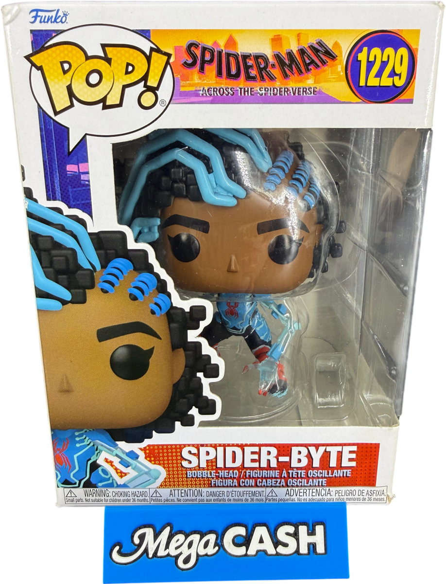 Funko POP! Marvel - Spider - Man: Across the Spiderverse: Spider - Byte 1229 - Mega Cash Sydney