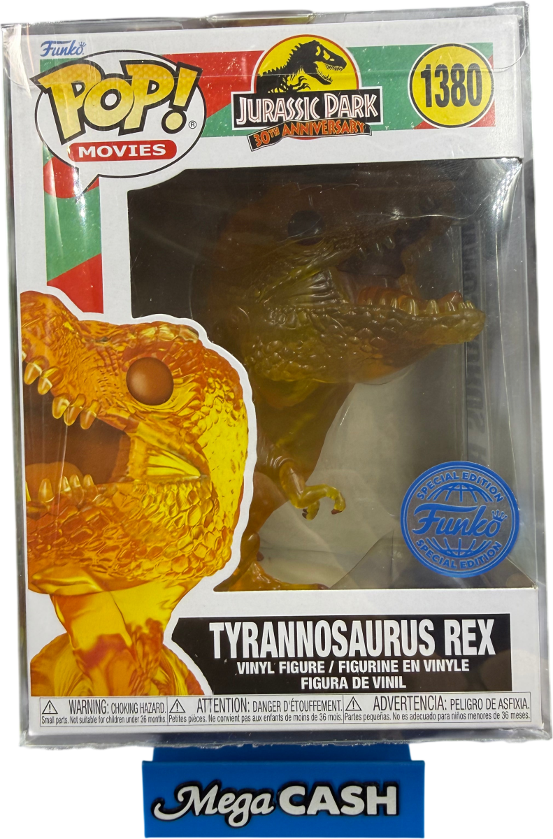 Funko POP! Movies - Jurassic Park: Tyrannosaurus Rex 1380 - Mega Cash Sydney