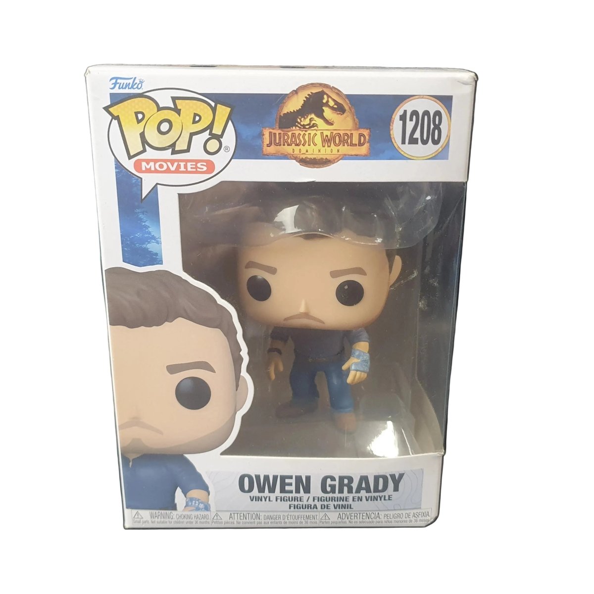 Funko Pop! Movies: Jurrassic World - Dominion - Owen Grady - Vinyl Figure 1208 - Mega Cash Sydney