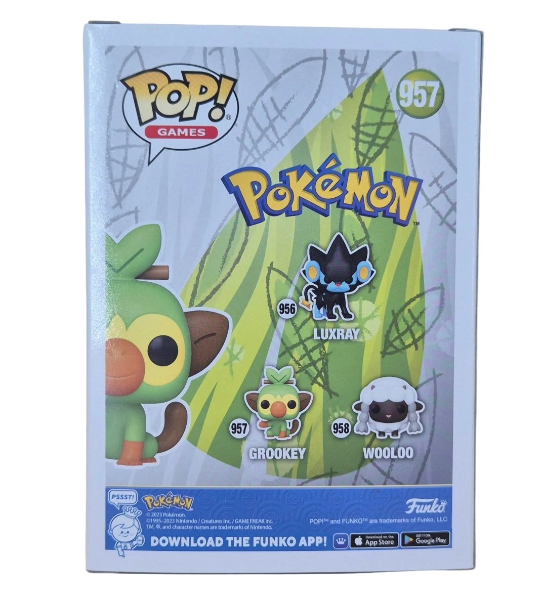 Funko Pop Pokemon Grookey 957 - Mega Cash Sydney