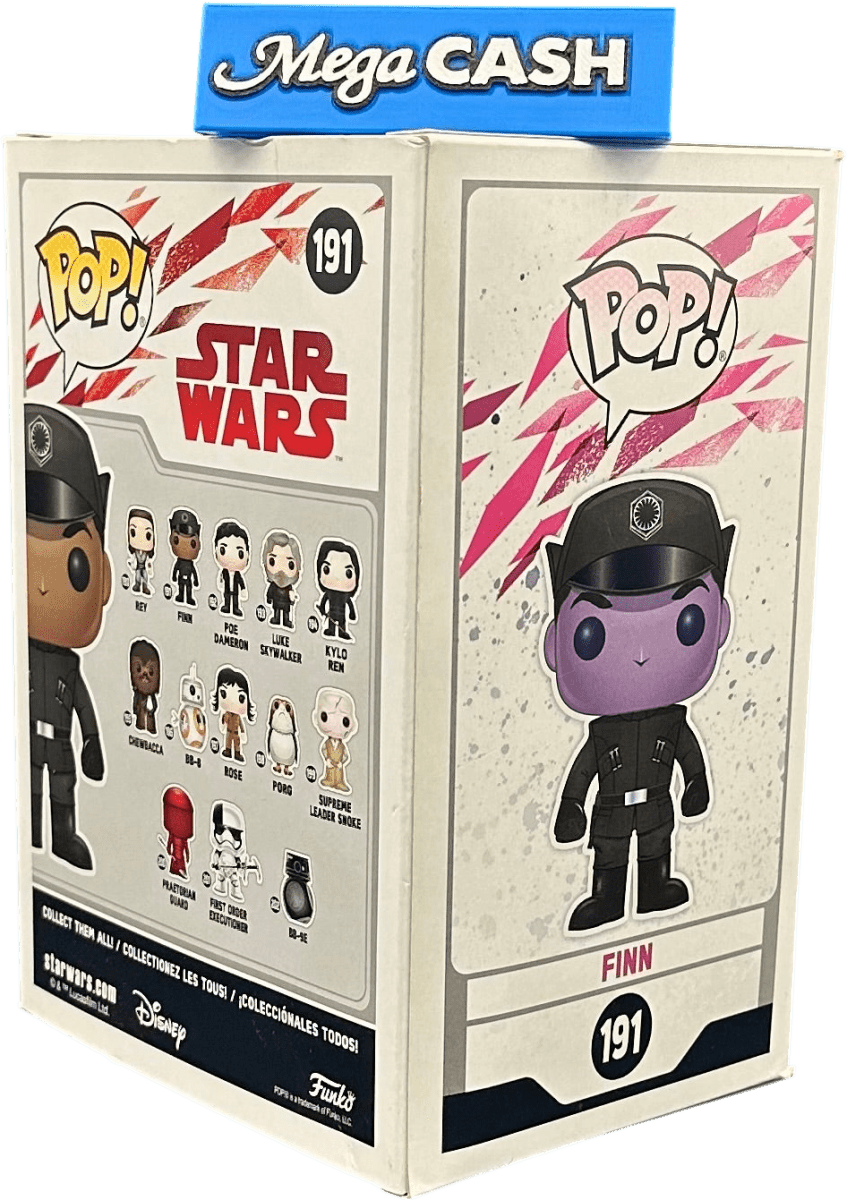 Funko Pop Star Wars Finn 191 - Mega Cash Sydney