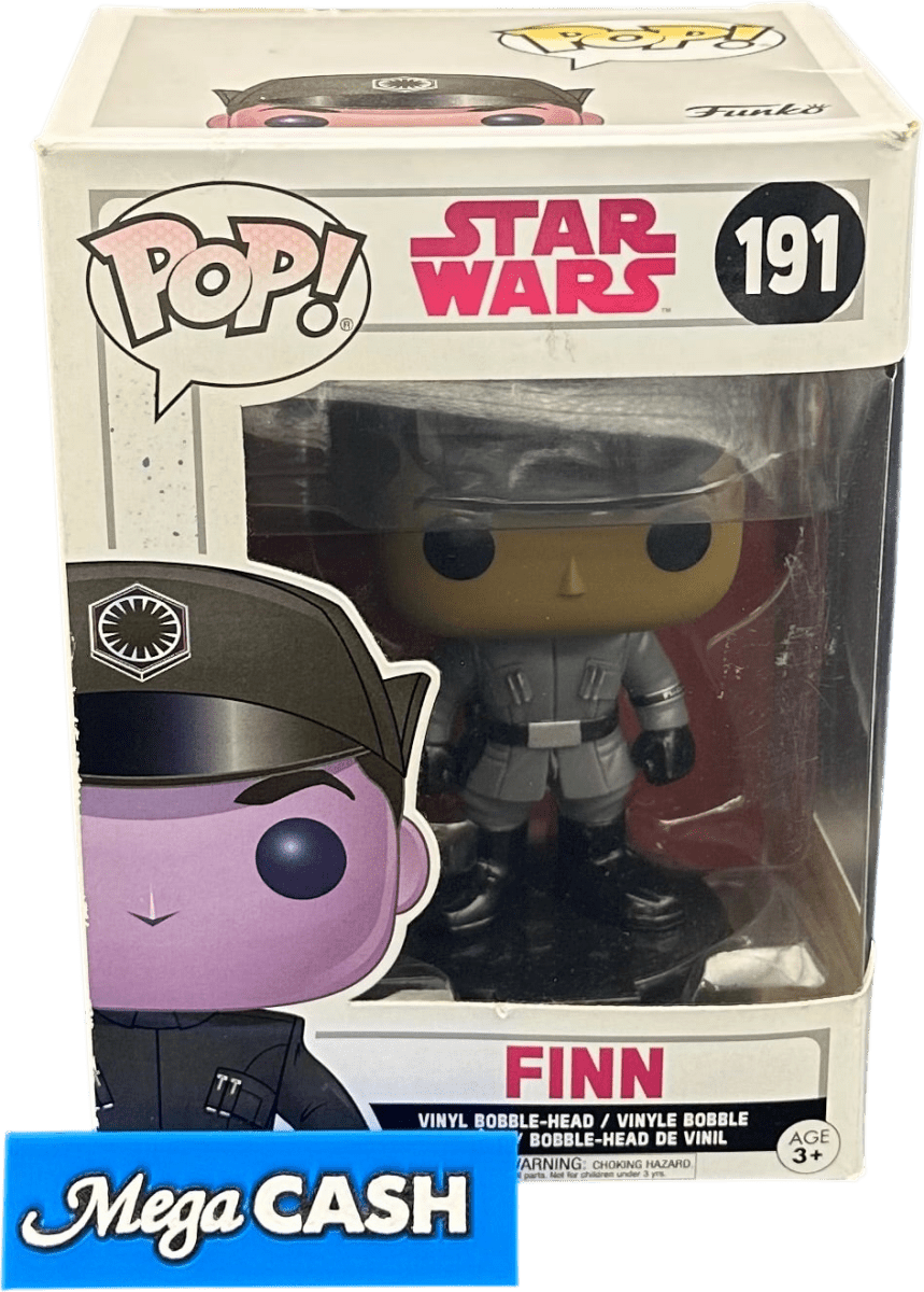 Funko Pop Star Wars Finn 191 - Mega Cash Sydney