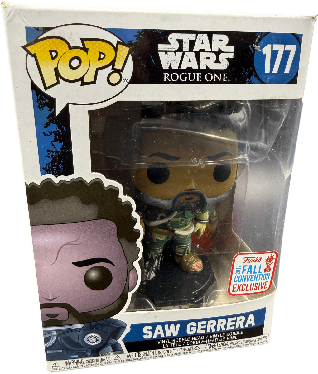 Funko POP! Star Wars - Rogue One - Saw Gerrera 177 - Mega Cash Sydney