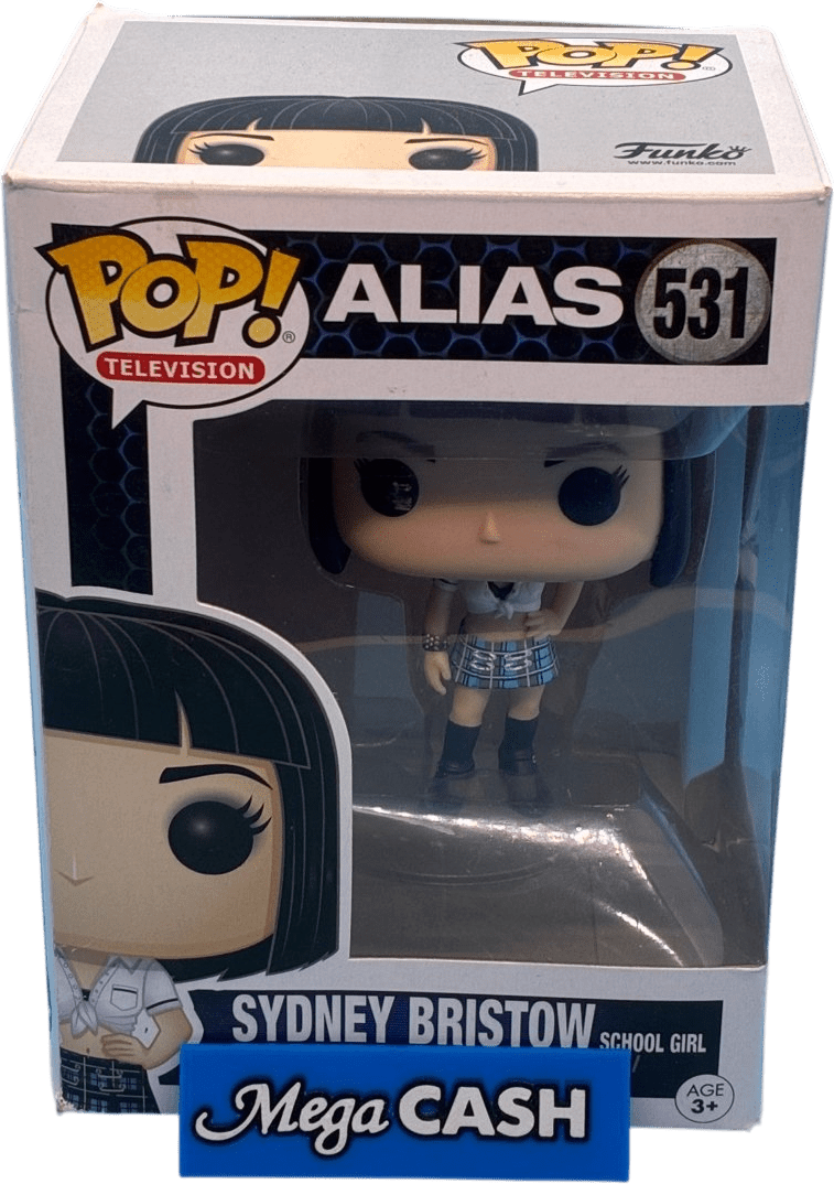 FUNKO POP TELEVISION! ALIAS - Sydney Briston School Girl 531 - Mega Cash Sydney