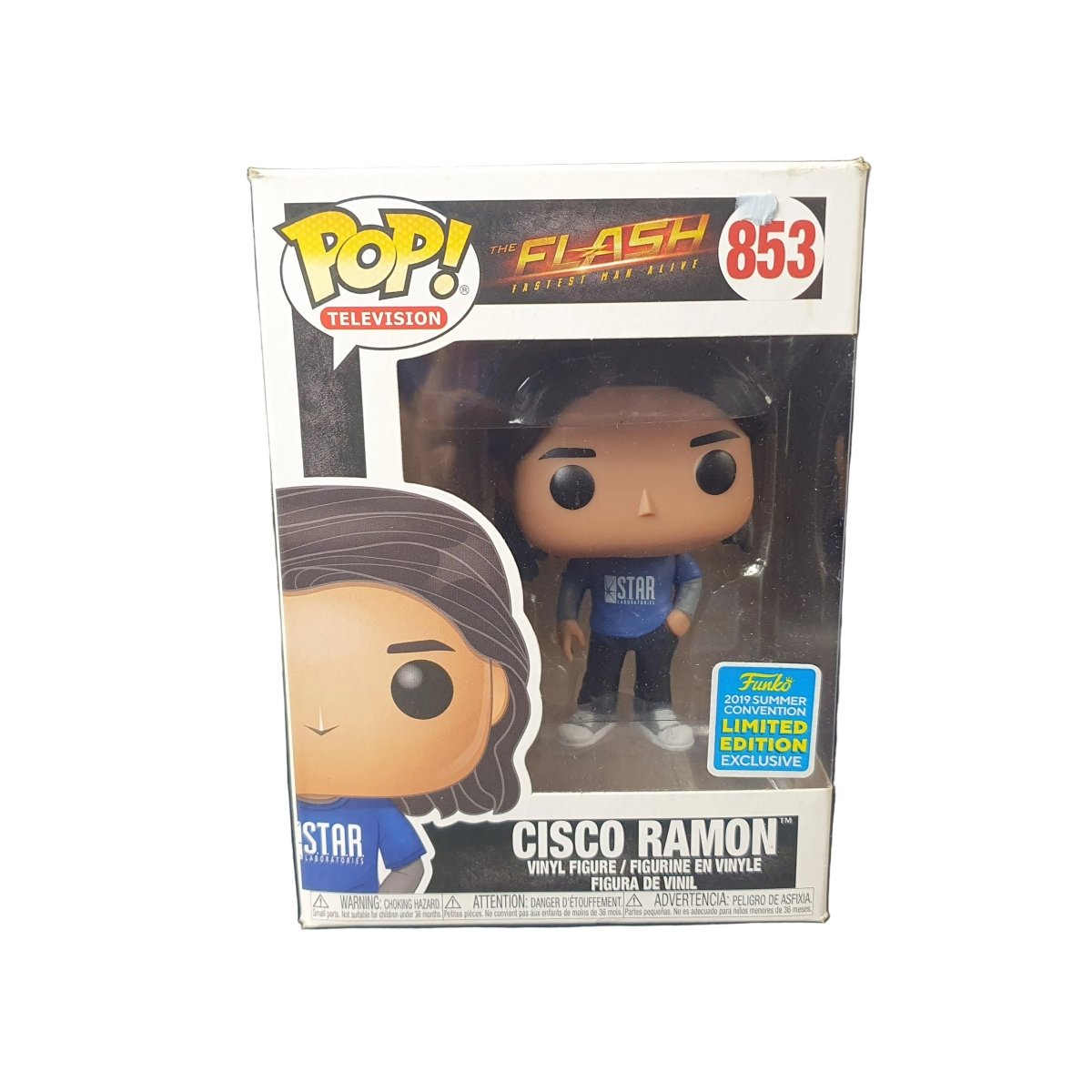 Funko Pop! Television : The Flash Fastest Man Alive : Cisco Ramon - Vinyl Figure 853 - Mega Cash Sydney