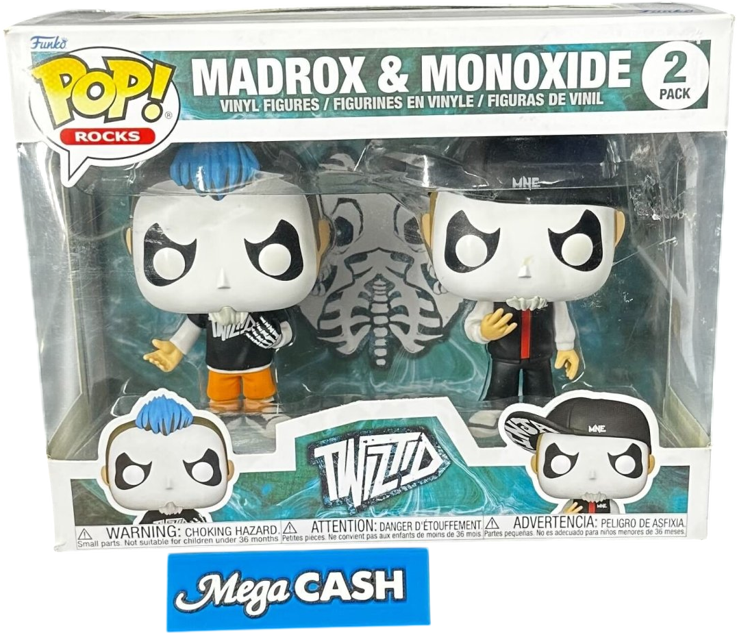FUNKO POP TWIZTID MADROX & MONOXIDE 2PACK - Mega Cash Sydney