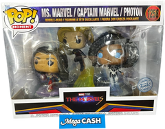 Funko Pop vinyl - MS. MARVEL / CAPTAIN MARVEL / PHOTON 1258 - Mega Cash Sydney