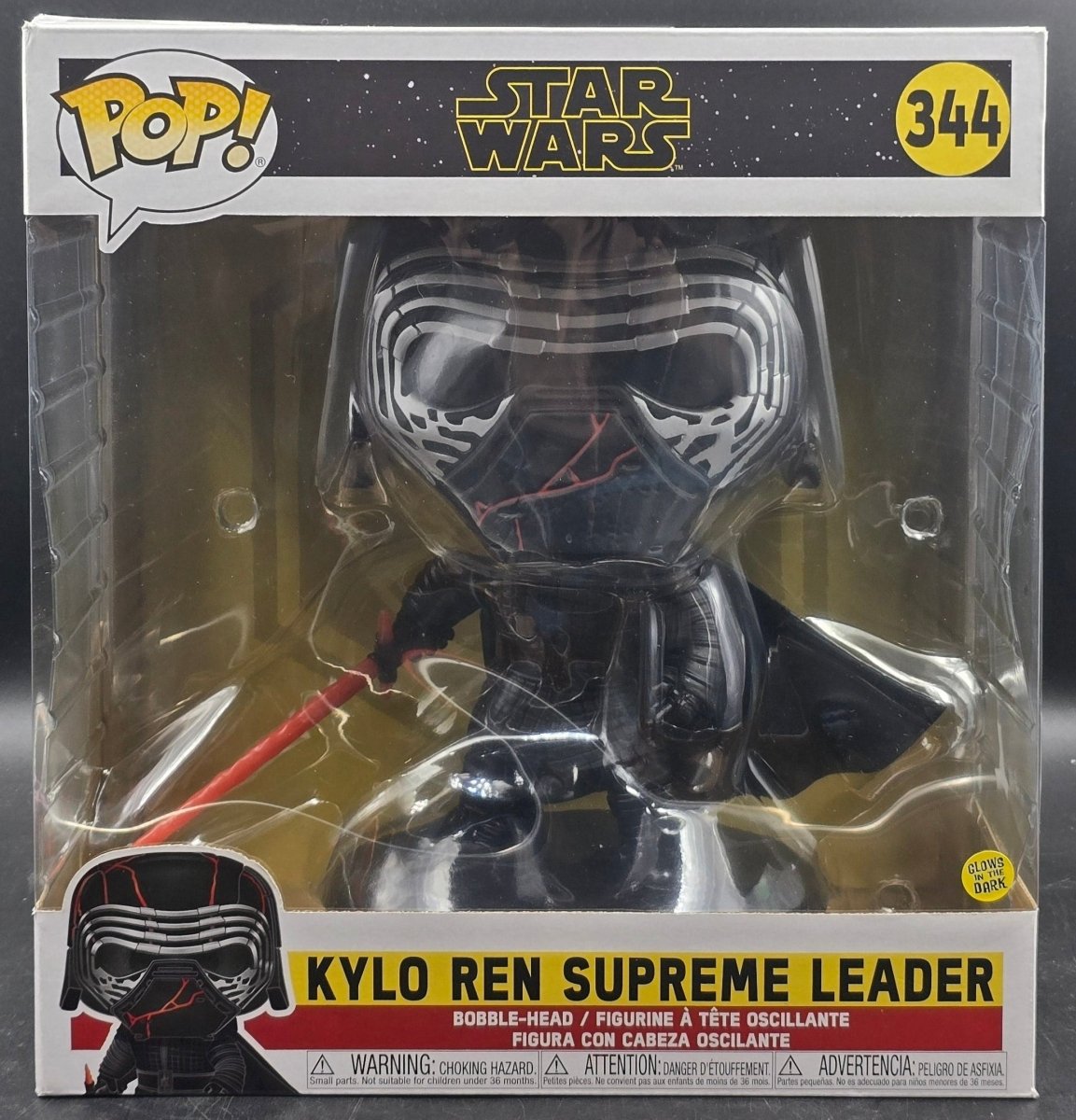 FUNKO Pop Vinyl - Star Wars - Kylo Ren Supreme Leader (344) - Mega Cash Sydney