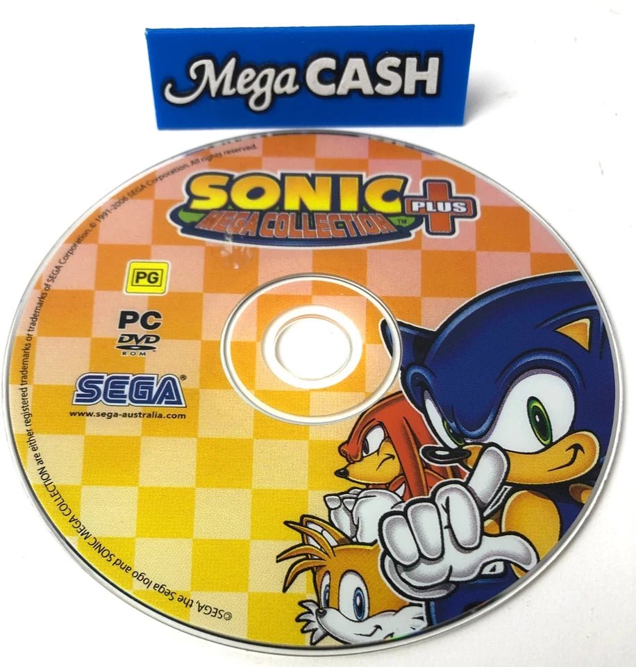 Gamers Choice: Sonic Mega Collection Plus - PC / DVD ROM Game - Mega Cash Sydney