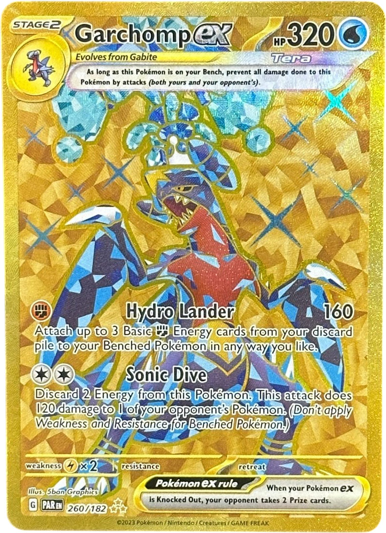 Garchomp EX - Paradox Rift - 260/182 - Mega Cash Sydney