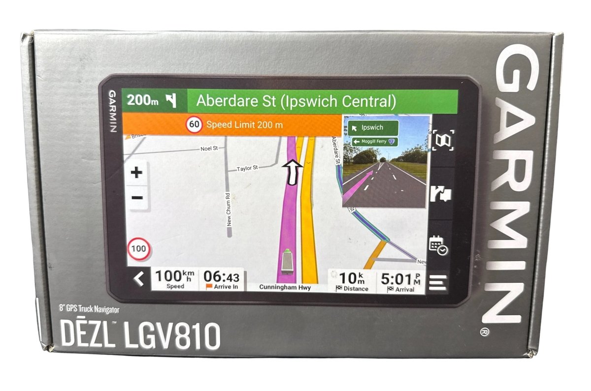 GARMIN - dezl LGV810 - 8” Display GPS Truck Navigator - Mega Cash Sydney