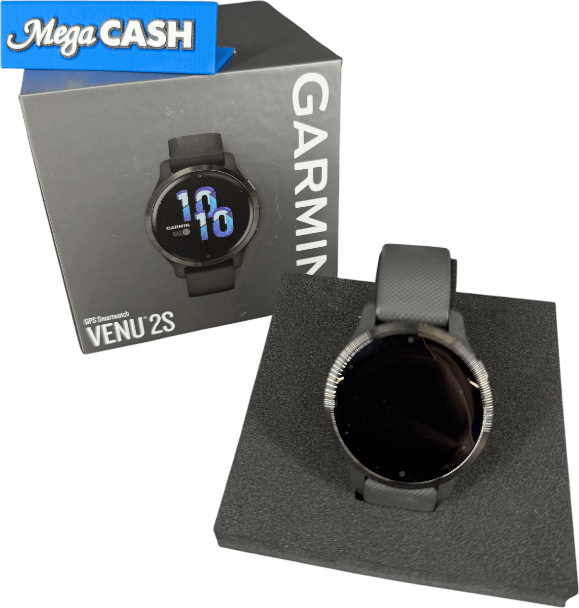 Garmin Venu 2S GPS Smartwatch Slate Black A3847 - Mega Cash Sydney