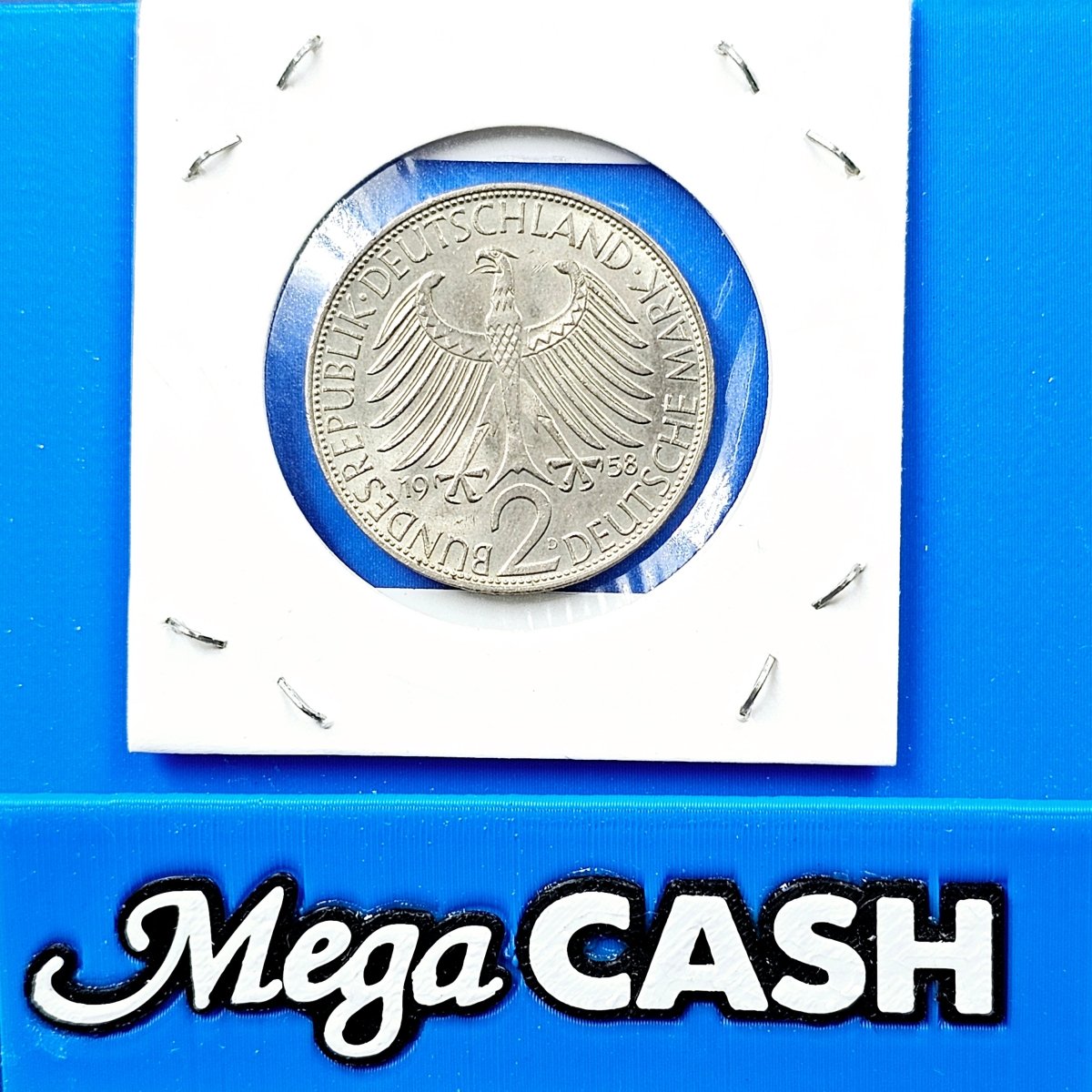 Germany 1958 Max Planck 2 Deutsche Mark 1858 - 1947 - Mega Cash Sydney