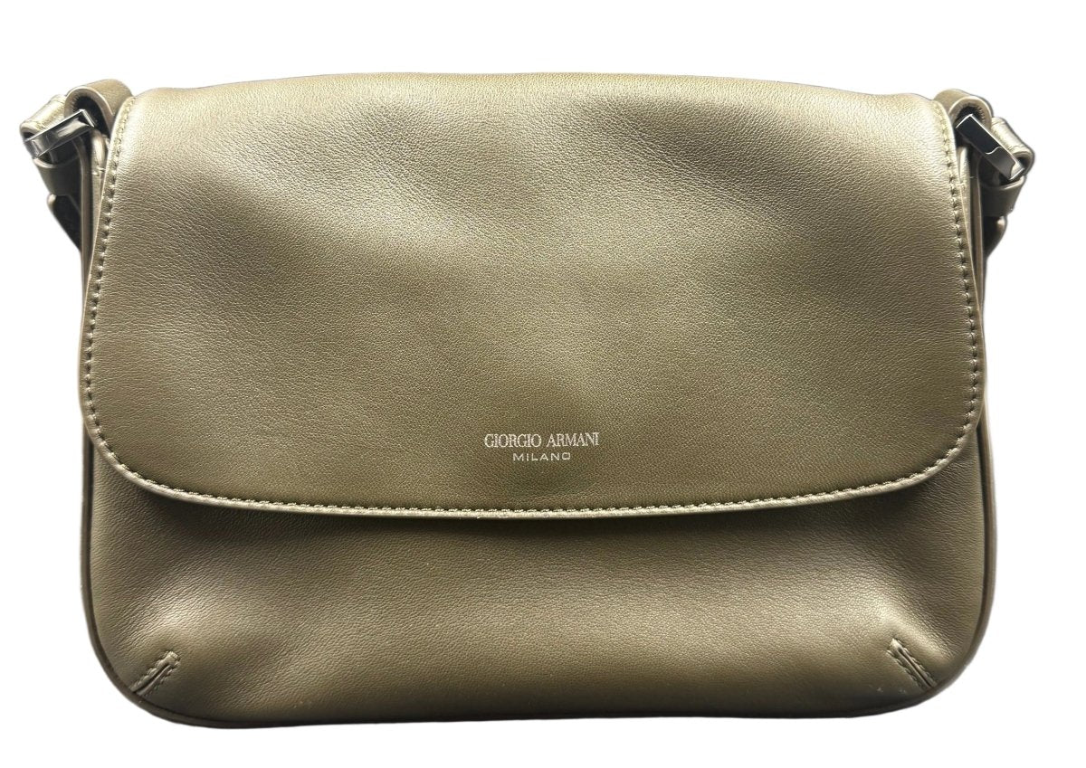 Giorgio Armani Small La Prima Soft Napa Leather Handbag - Y2B080 YZW4/A - Mega Cash Sydney