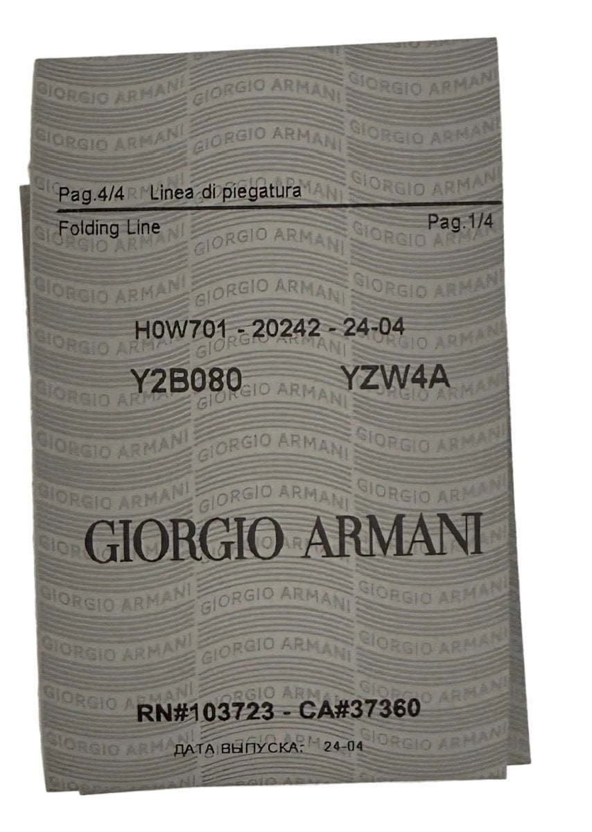 Giorgio Armani Small La Prima Soft Napa Leather Handbag - Y2B080 YZW4/A - Mega Cash Sydney