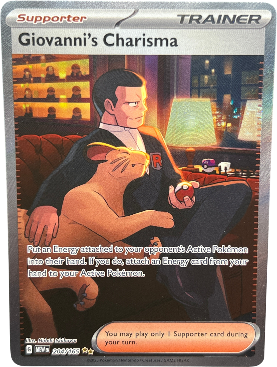 Giovanni’s Charisma SIR 204/165 - Mega Cash Sydney