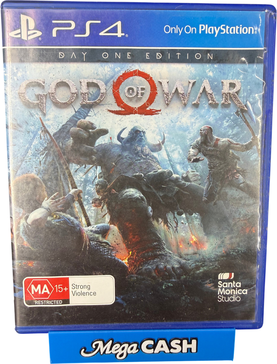 God of War - PlayStation 4/PS4 Game - Mega Cash Sydney
