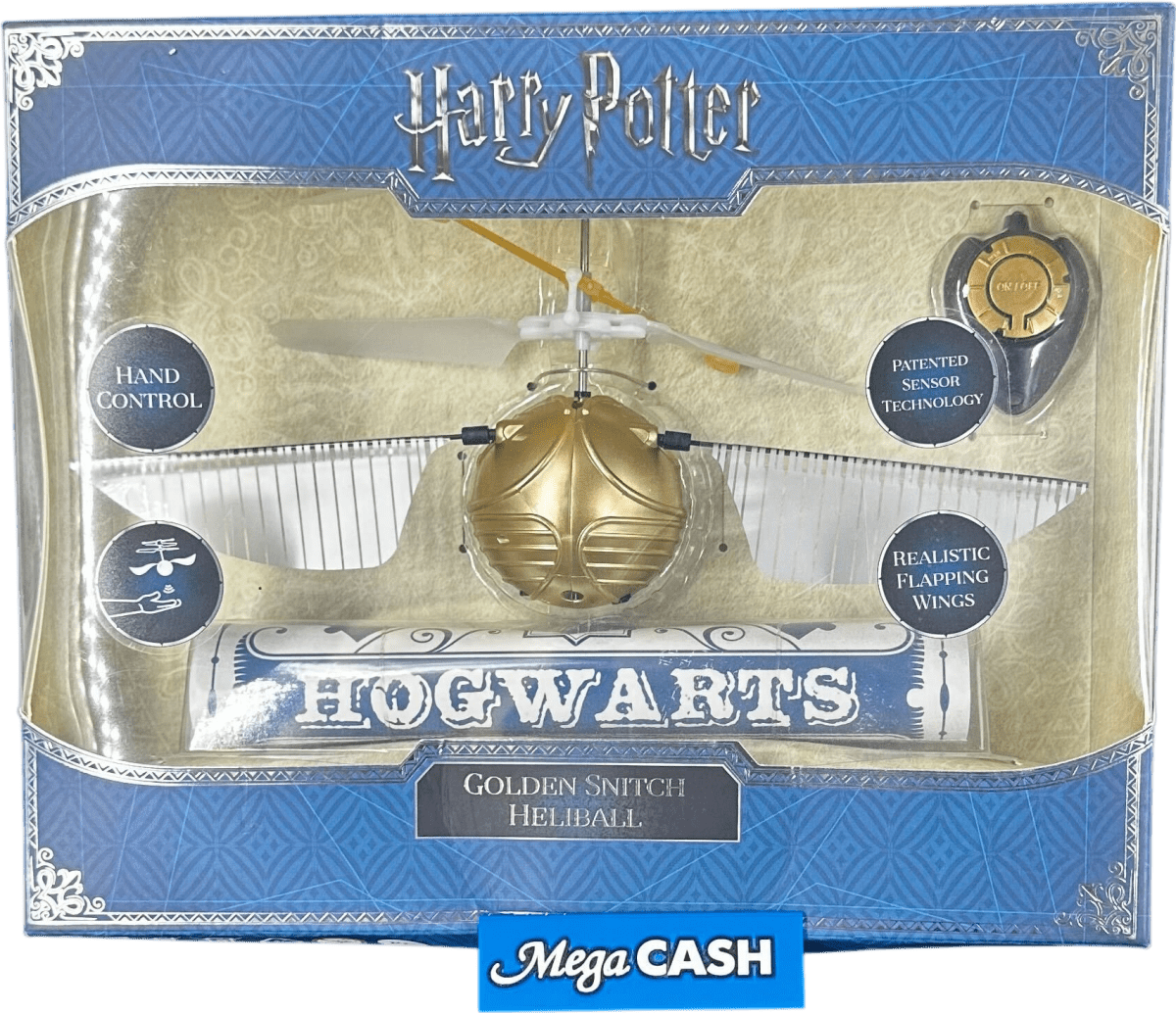 Golden Snitch Harry Potter Helicopter Heliball - Mega Cash Sydney